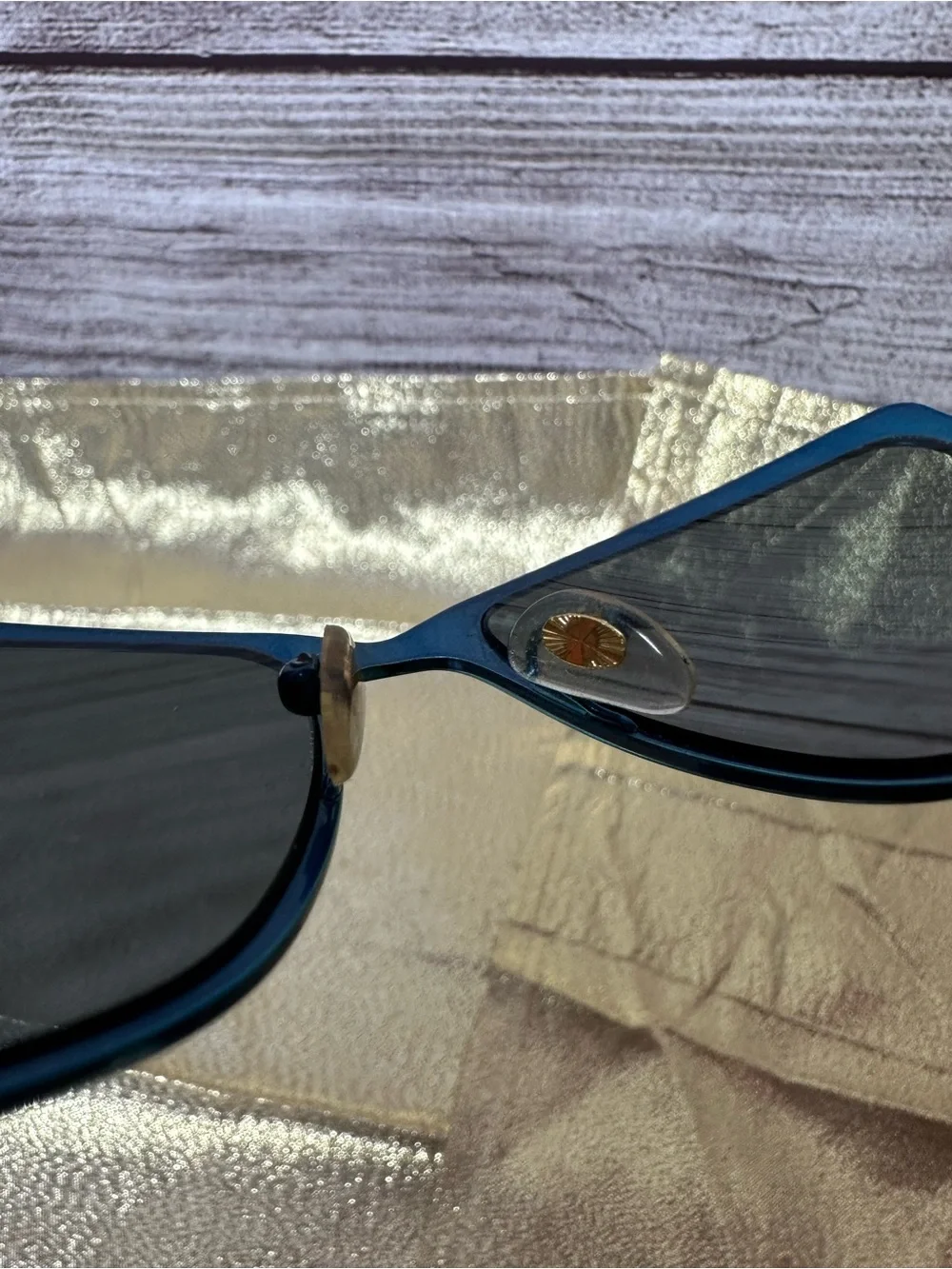 Tory Burch Women’s Blue Frame Sunglasses NO CASE